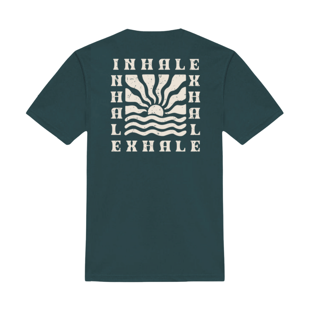 Just Breathe T Bottle Green