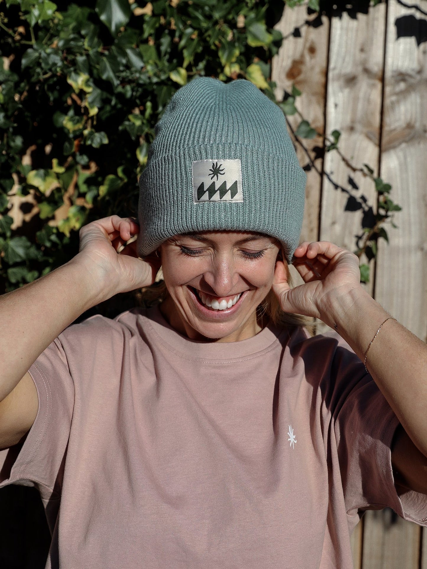 Beanie in Sage