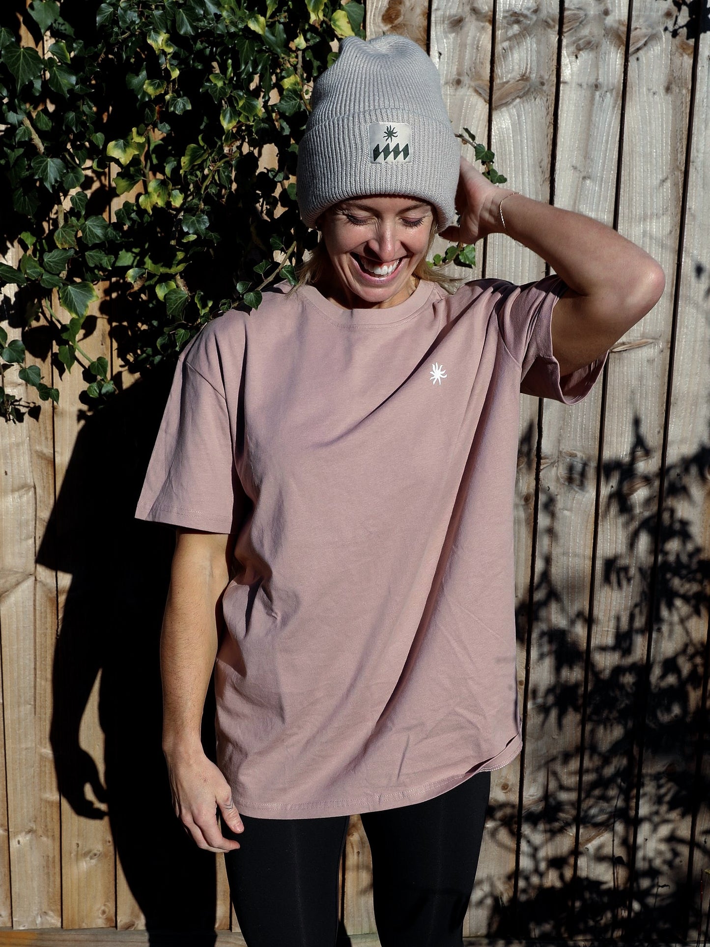 Beanie in Natural Stone