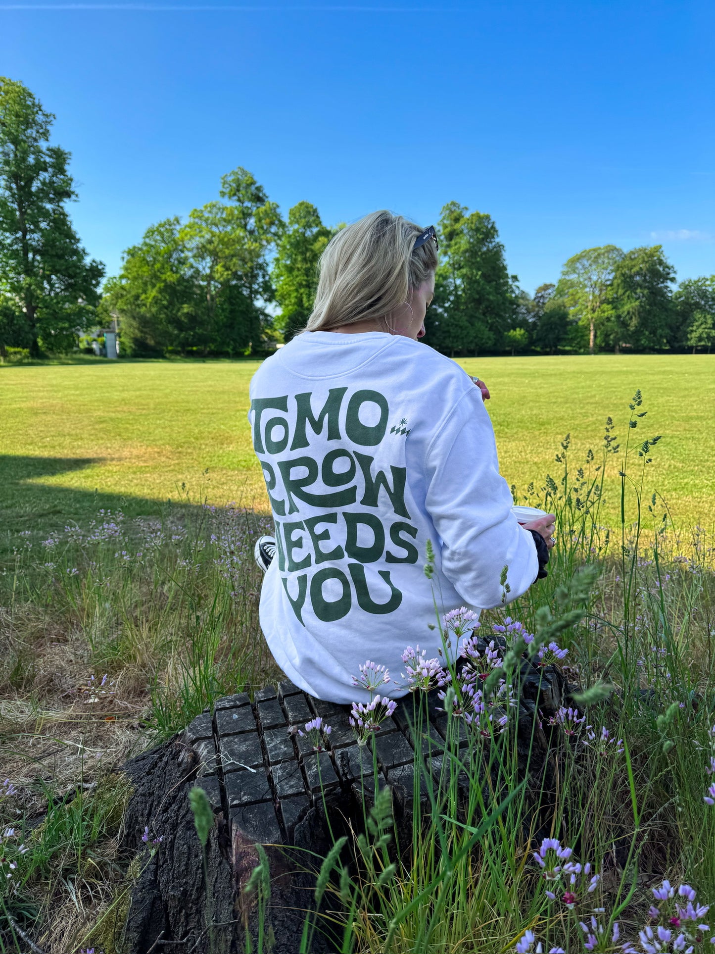 Tomorrow Needs You Sweater