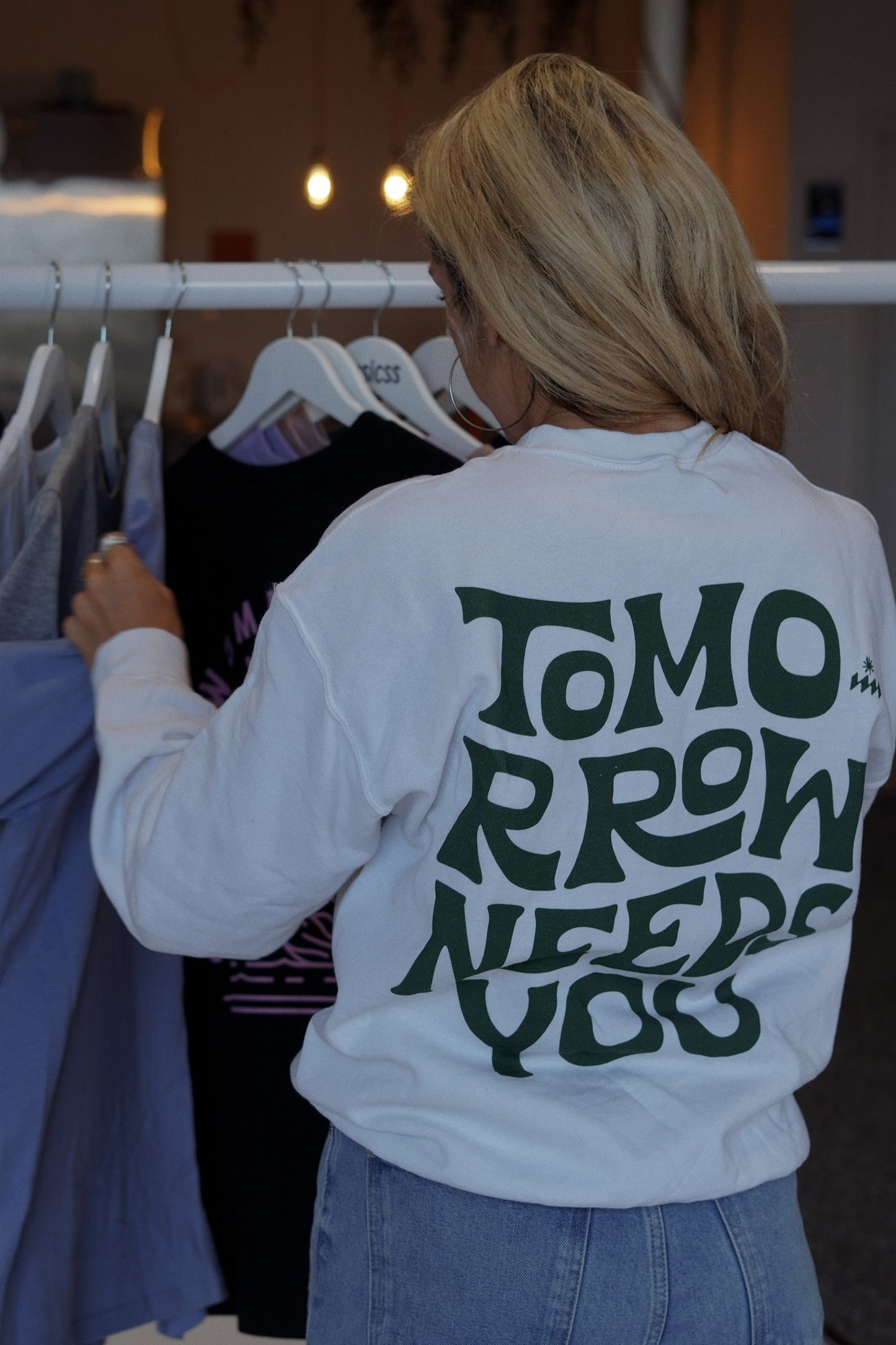 Tomorrow Needs You Sweater