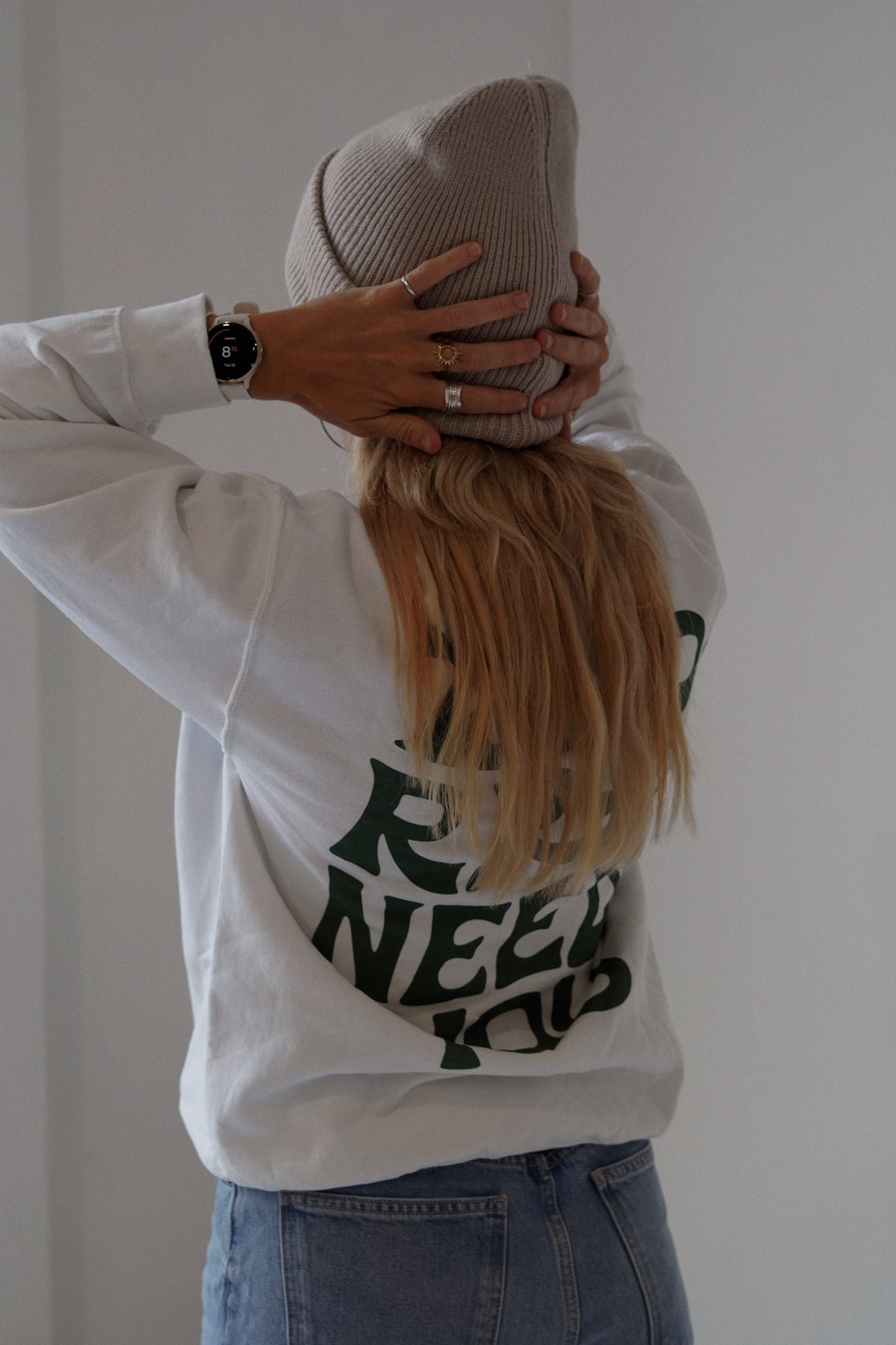 Tomorrow Needs You Sweater